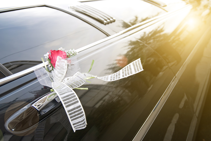 Here Comes the Bride in Luxurious Wedding Transportation