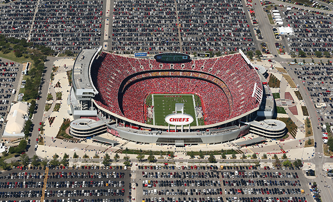 Parking is Easy with Chiefs Game Day Transportation