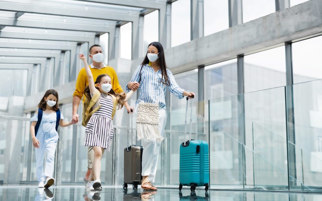 safe travel mask family